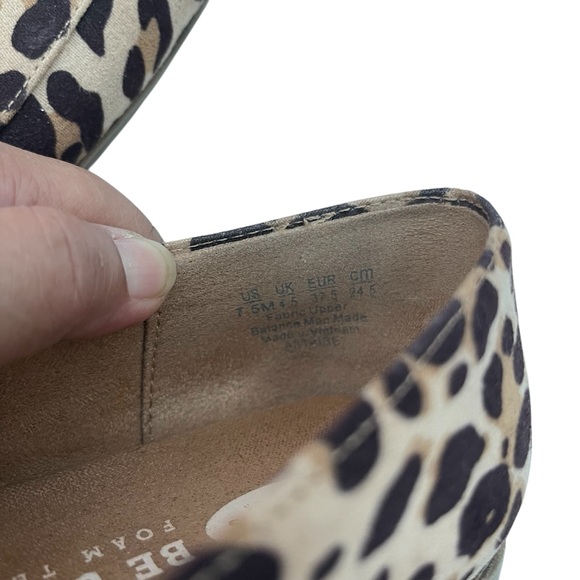 Dr. Scholl's Astaire Leopard Loafers Tan Size 7.5 Medium - Picture 7 of 8